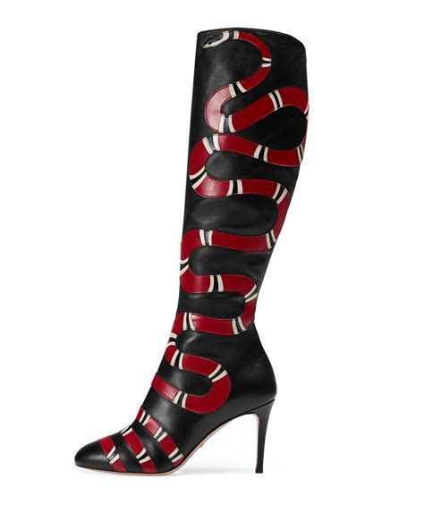 gucci snake boots sale|gucci snake tall shaft boot.